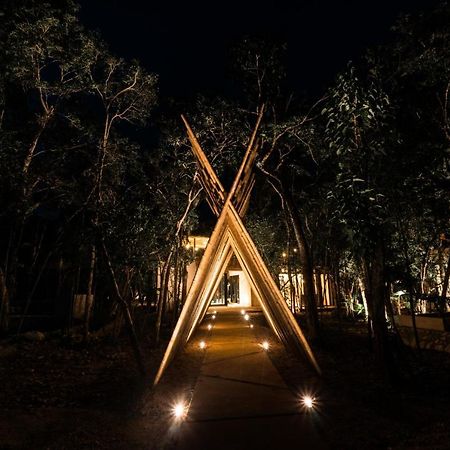 Villa Xuncari En El Corazon De La Selva Tulum Pueblo Buitenkant foto