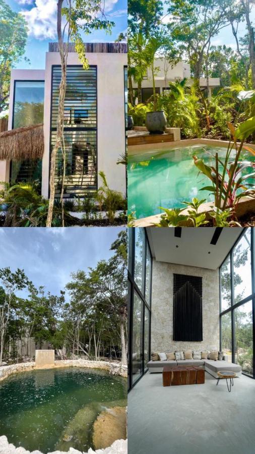 Villa Xuncari En El Corazon De La Selva Tulum Pueblo Buitenkant foto