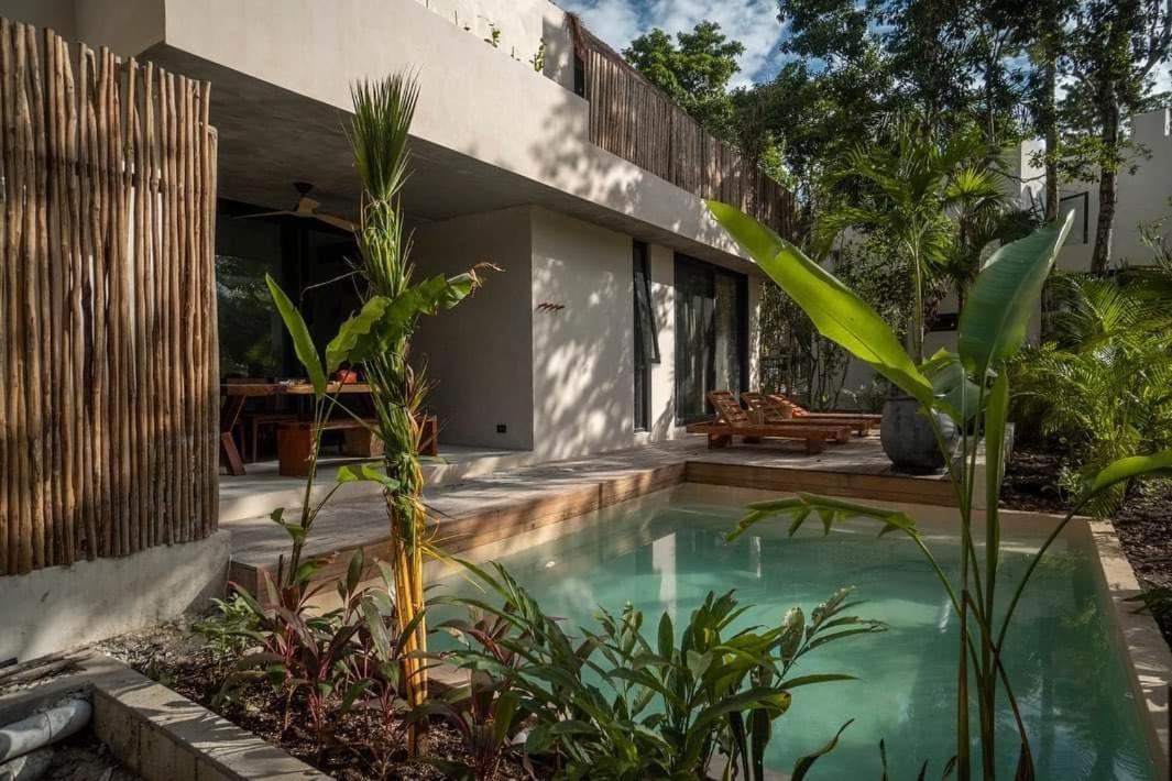Villa Xuncari En El Corazon De La Selva Tulum Pueblo Buitenkant foto