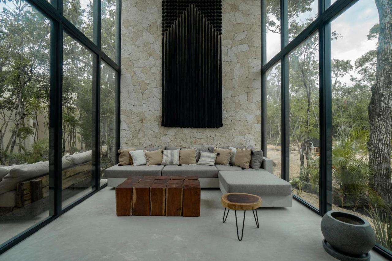 Villa Xuncari En El Corazon De La Selva Tulum Pueblo Buitenkant foto