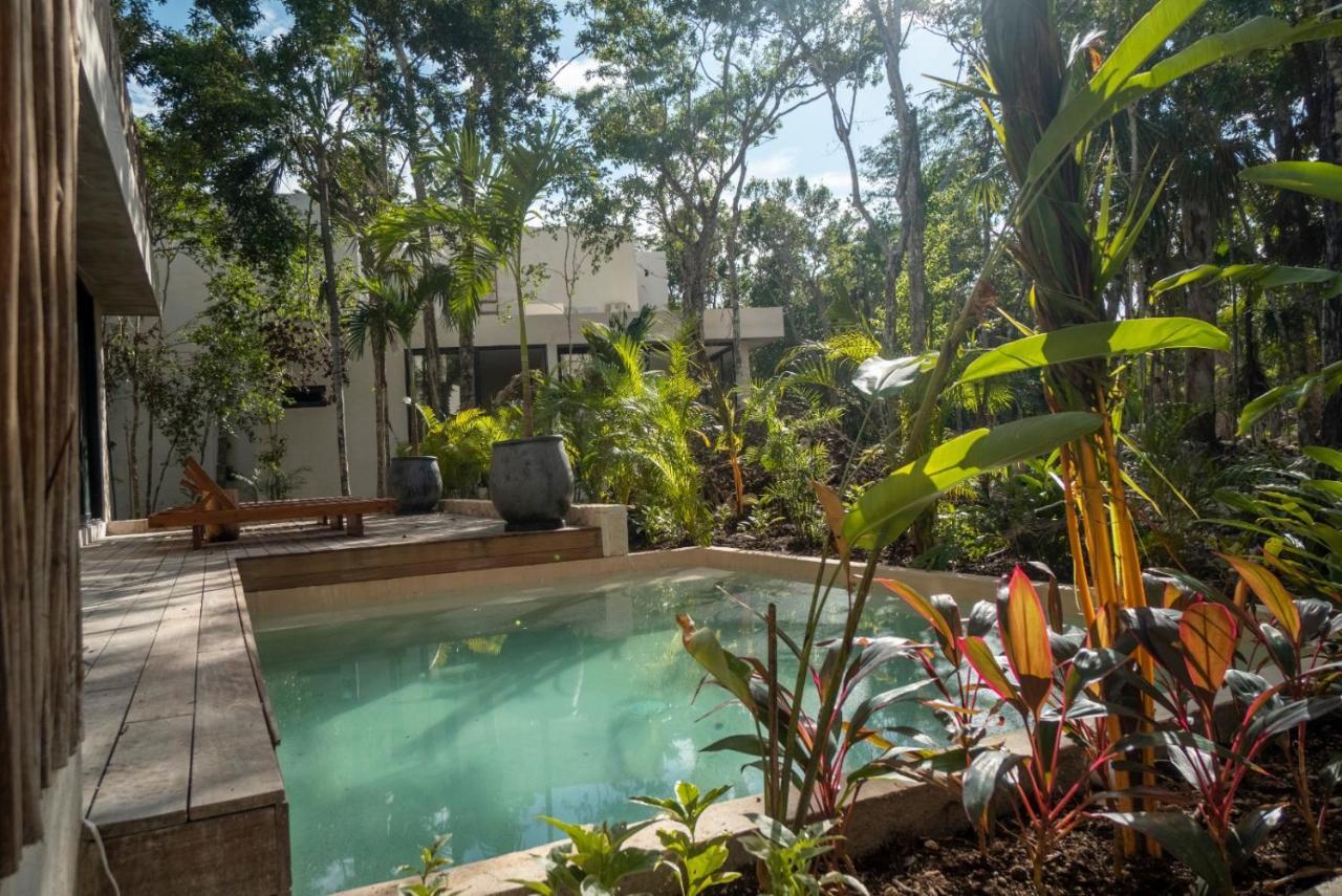 Villa Xuncari En El Corazon De La Selva Tulum Pueblo Buitenkant foto