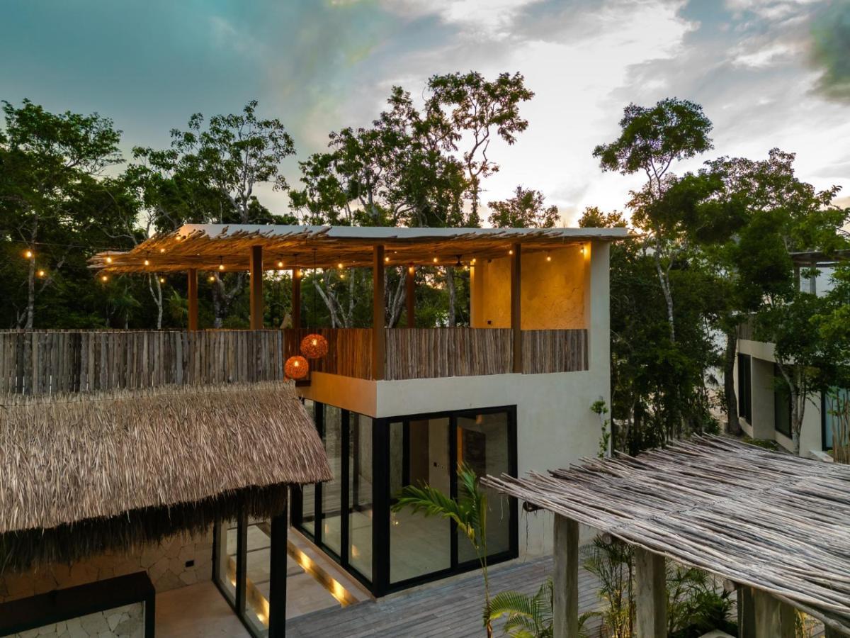 Villa Xuncari En El Corazon De La Selva Tulum Pueblo Buitenkant foto