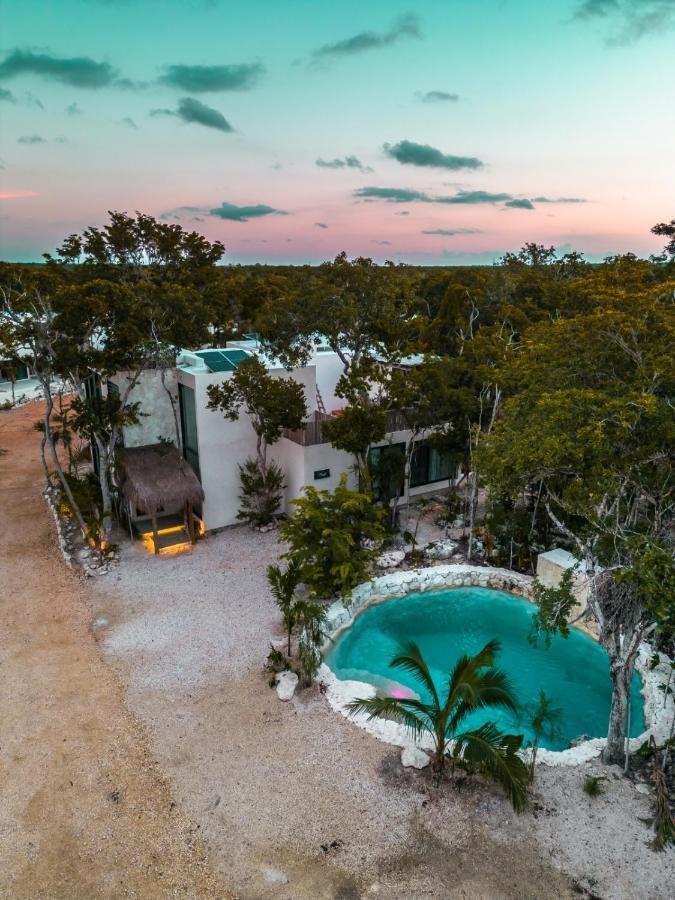 Villa Xuncari En El Corazon De La Selva Tulum Pueblo Buitenkant foto