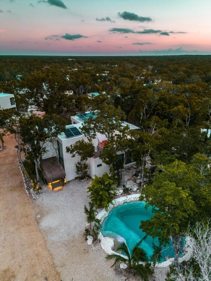 Villa Xuncari En El Corazon De La Selva Tulum Pueblo Buitenkant foto