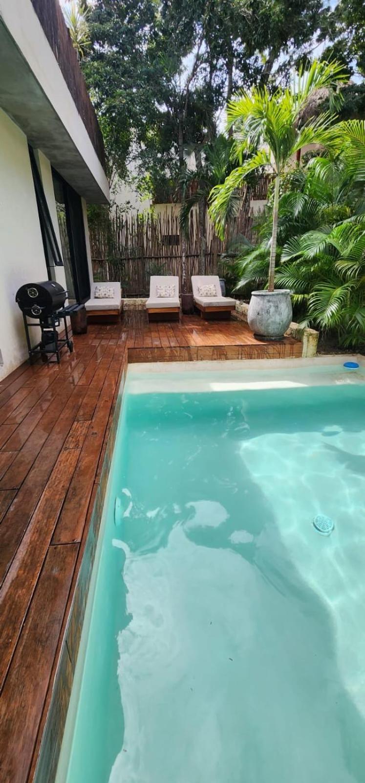 Villa Xuncari En El Corazon De La Selva Tulum Pueblo Buitenkant foto